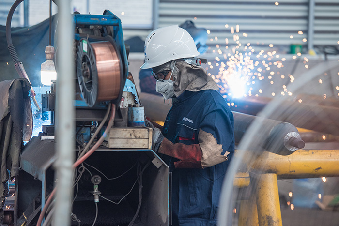 宜昌网架焊接车间